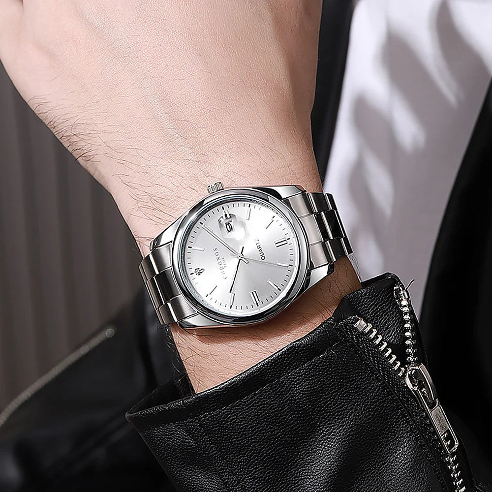 Wristwatch Luminous Quartz Men's