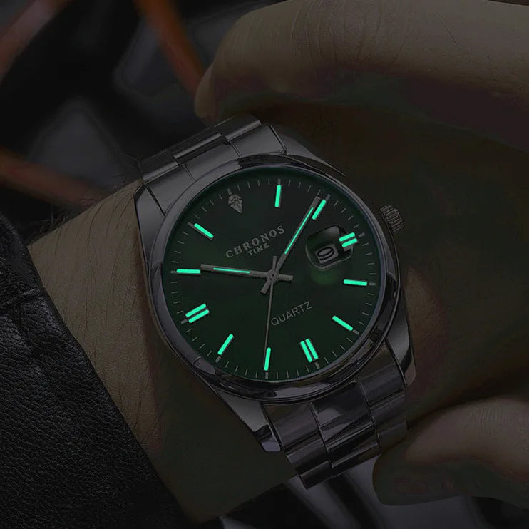 Wristwatch Luminous Quartz Men's
